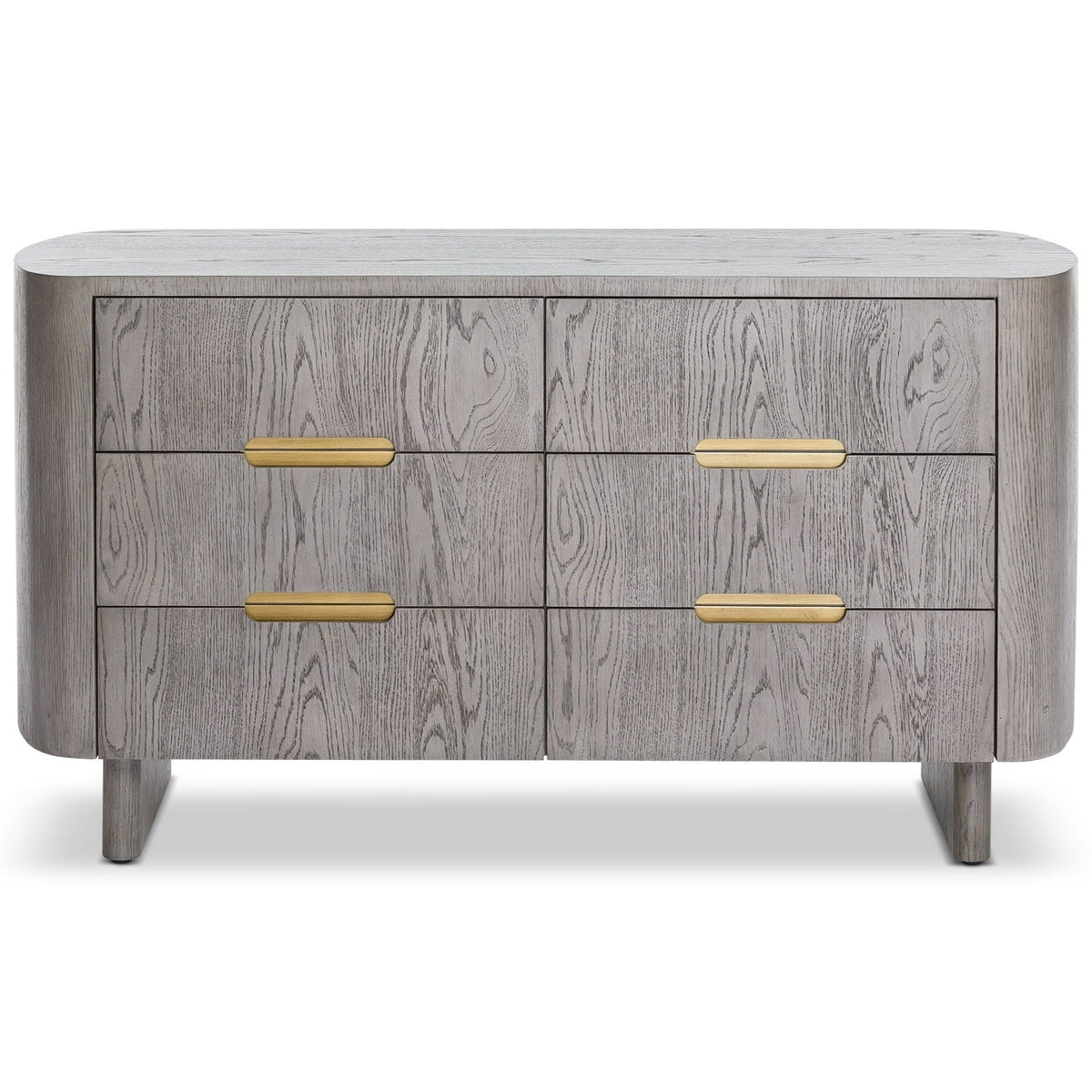 Liang & Eimil Lettos Chest of Drawer in Silver Black Oak