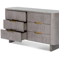 Liang & Eimil Lettos Chest of Drawer in Silver Black Oak