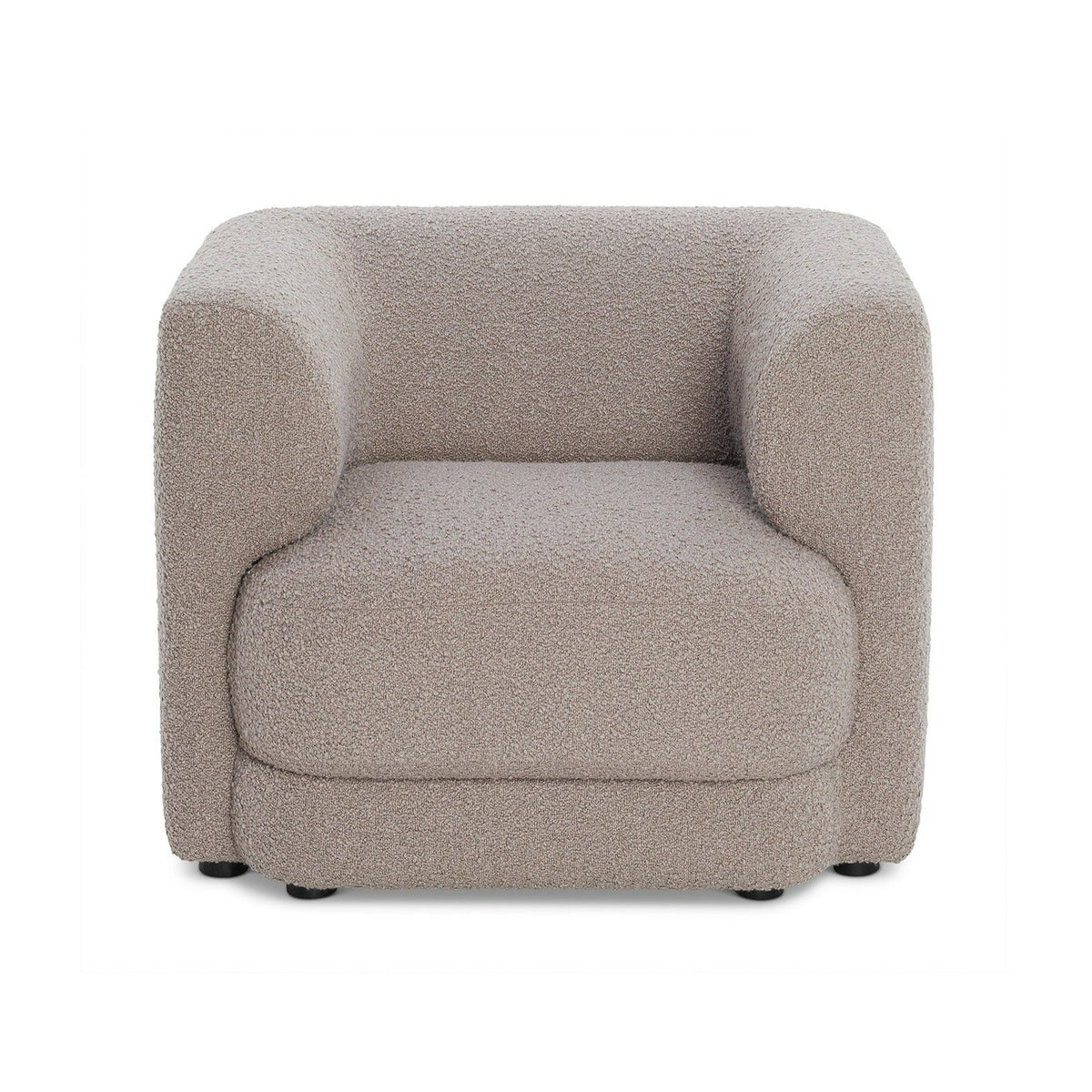 Liang & Eimil Lexington Occasional Chair in Beverly Boucle Espresso Grey