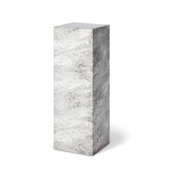 Liang & Eimil Long Pedestal in Faux Marble Concrete Grey