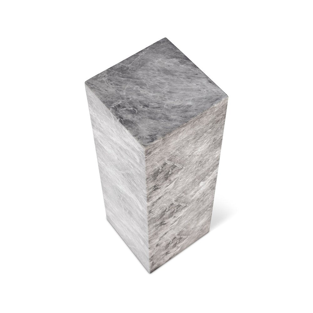 Long Pedestal - Faux Marble Concrete Grey LiangAndEimil 4