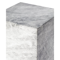 Liang & Eimil Long Pedestal in Faux Marble Concrete Grey