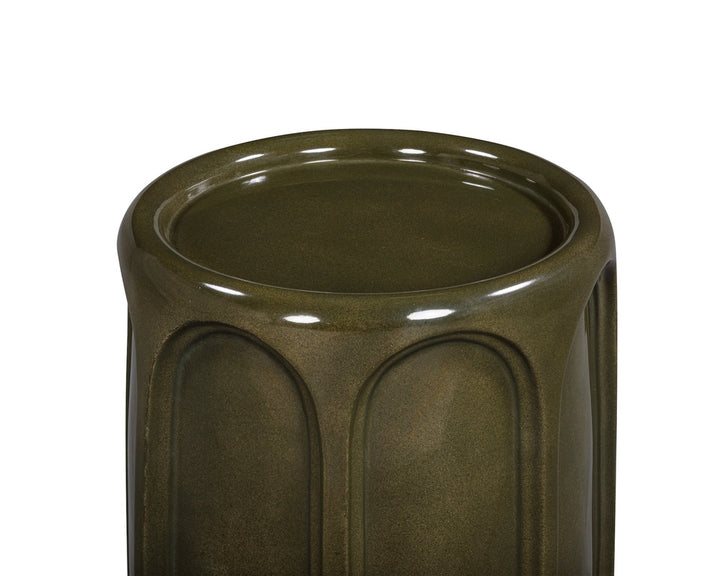 Oka Side Table - Olive Glazed LiangAndEimil 4