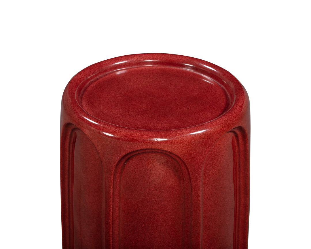 Oka Side Table - Rust Glazed LiangAndEimil 4