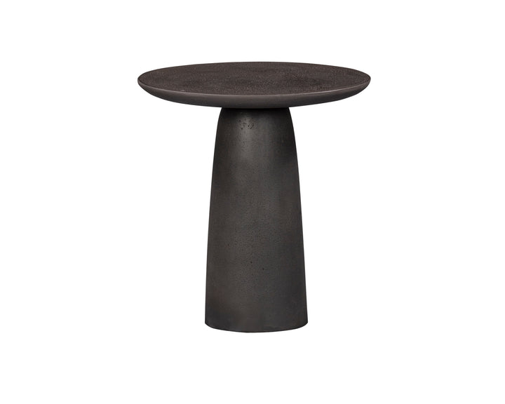 Porter Side Table - Charcoal Pitted LiangAndEimil 1