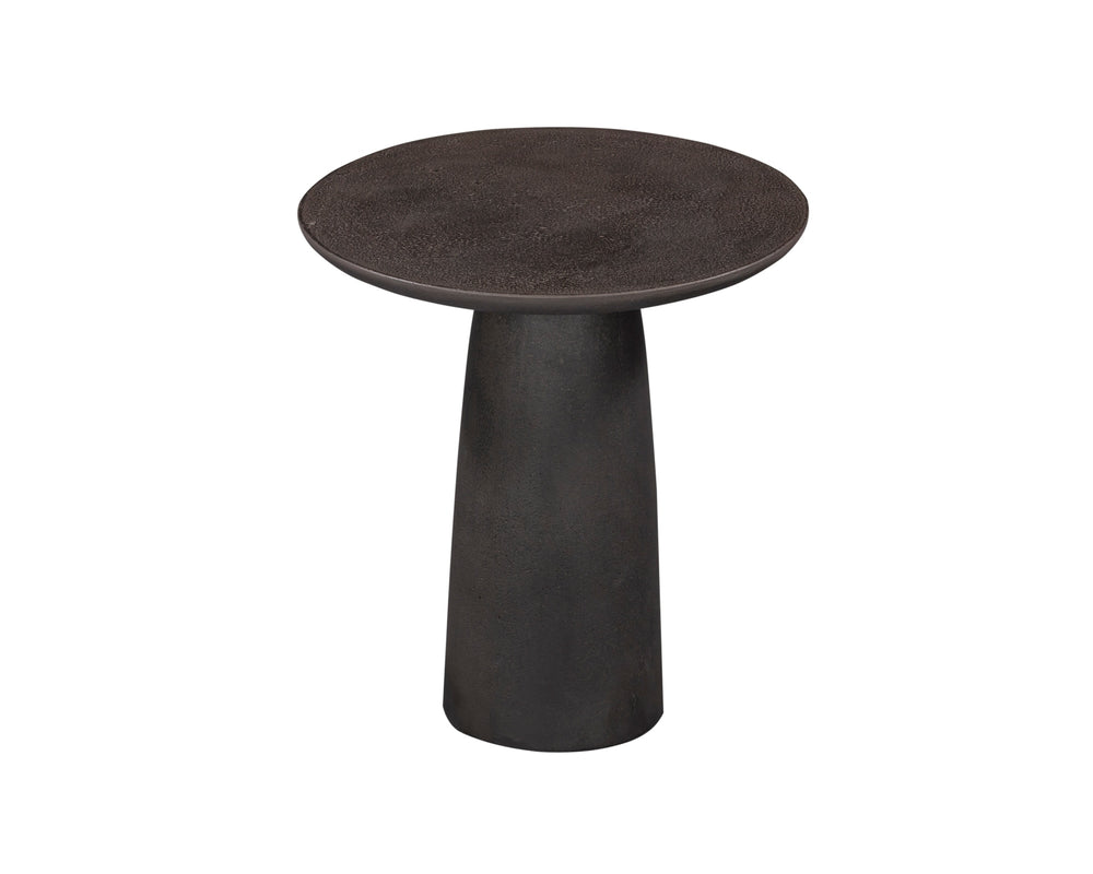 Porter Side Table - Charcoal Pitted LiangAndEimil 2