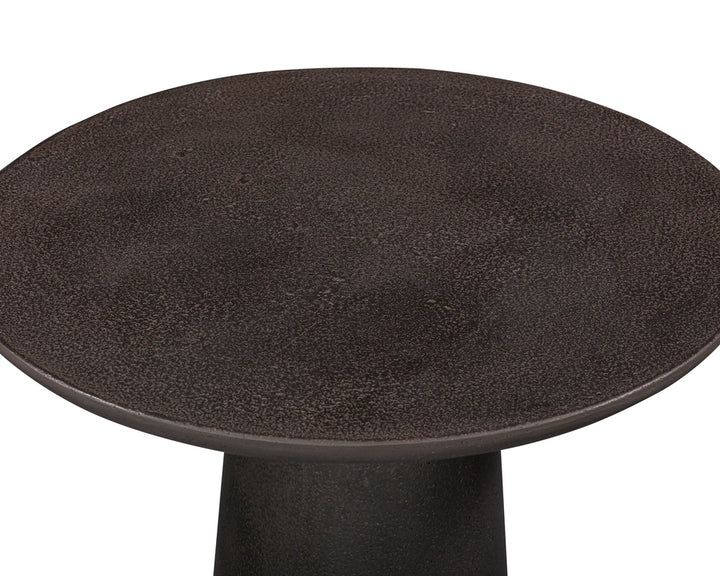 Porter Side Table - Charcoal Pitted LiangAndEimil 4