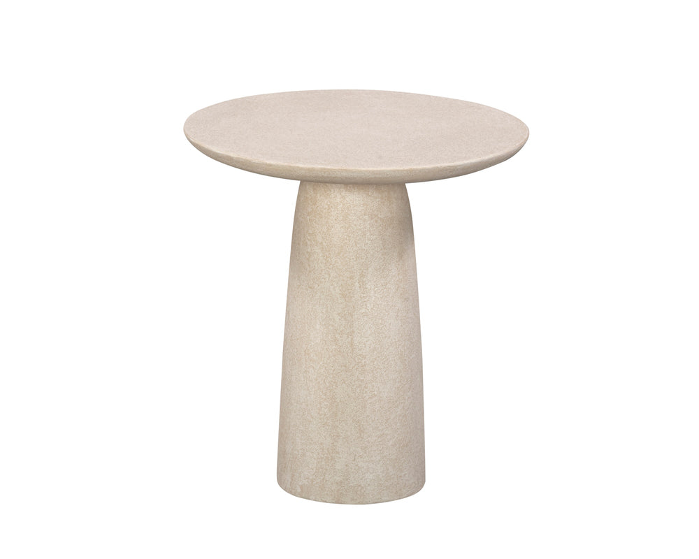 Porter Side Table - Ivory Stucco LiangAndEimil 2