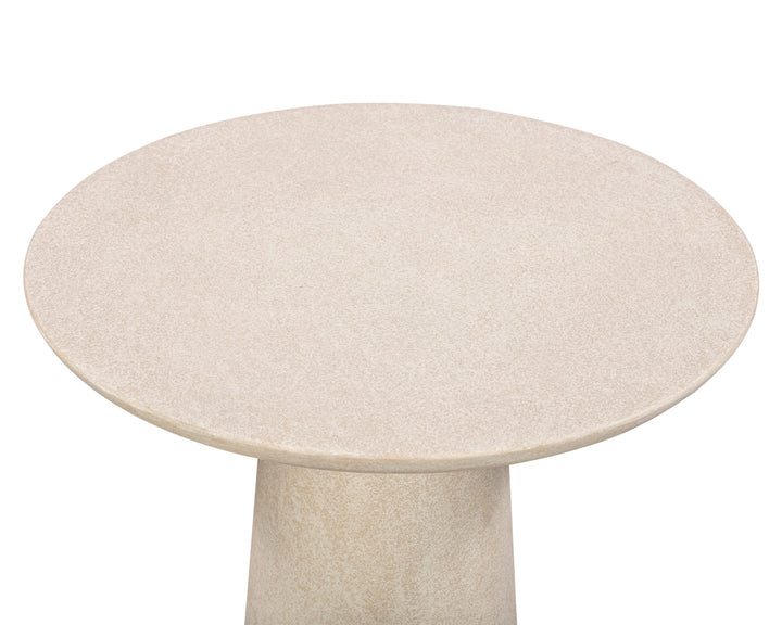 Porter Side Table - Ivory Stucco LiangAndEimil 4