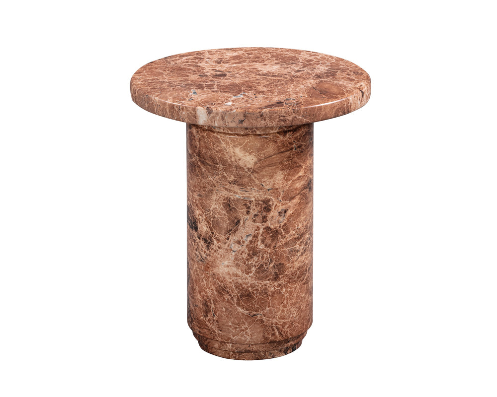 Mila Side Table - Rosso Levanto LiangAndEimil 2