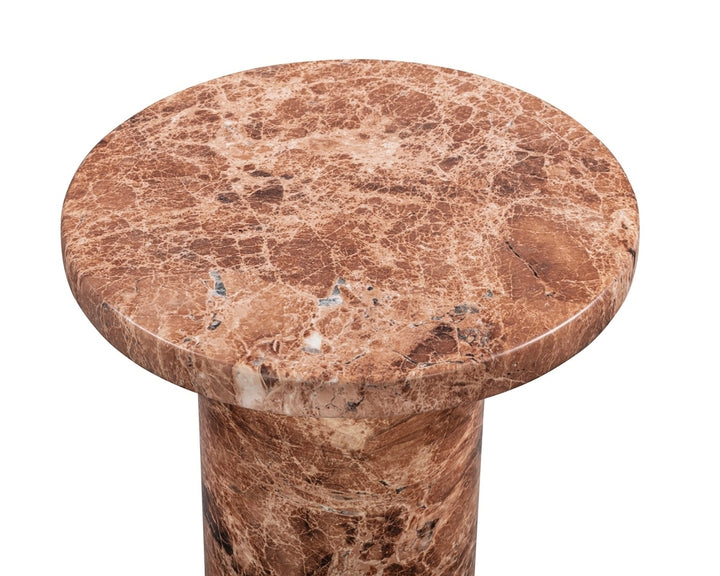 Mila Side Table - Rosso Levanto LiangAndEimil 5