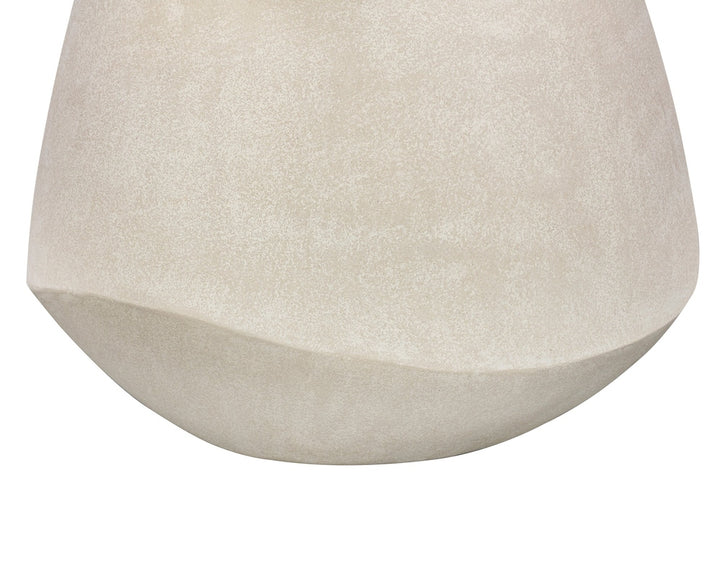 Poki Side Table - Ivory Stucco LiangAndEimil 6