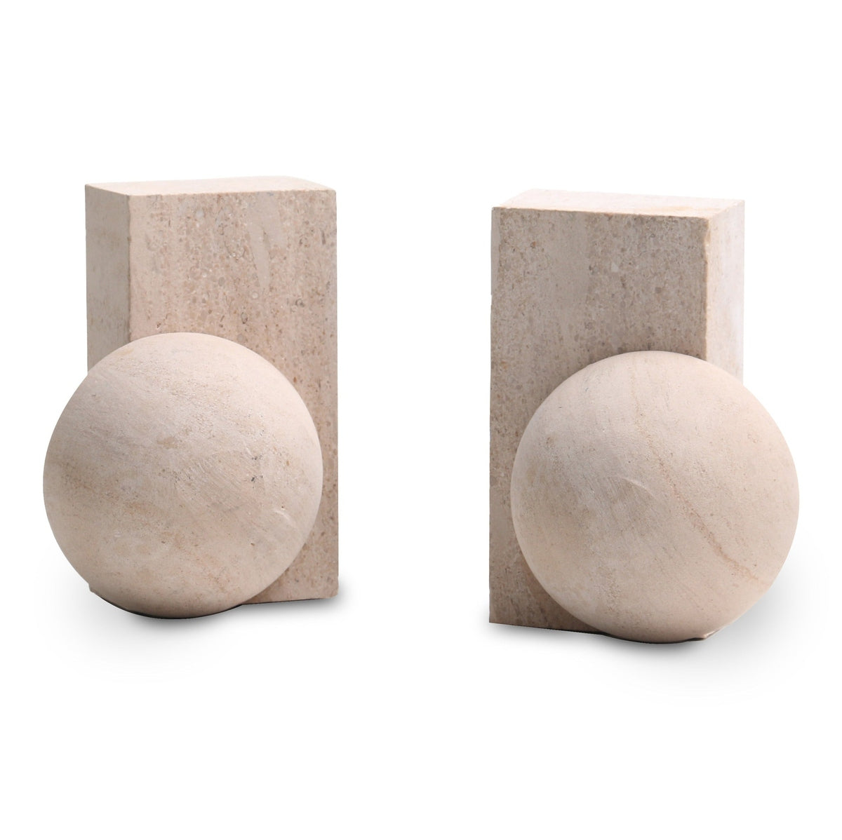 Liang & Eimil Rocco Marble Bookend - Beige