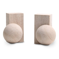 Liang & Eimil Rocco Marble Bookend - Beige