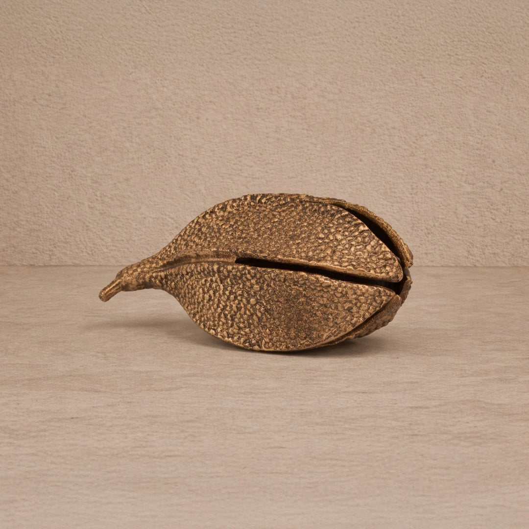 Calyx Sculpture - Gold Bronze