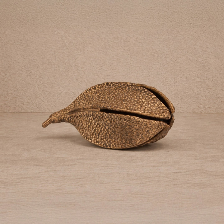 Calyx Sculpture - Gold Bronze