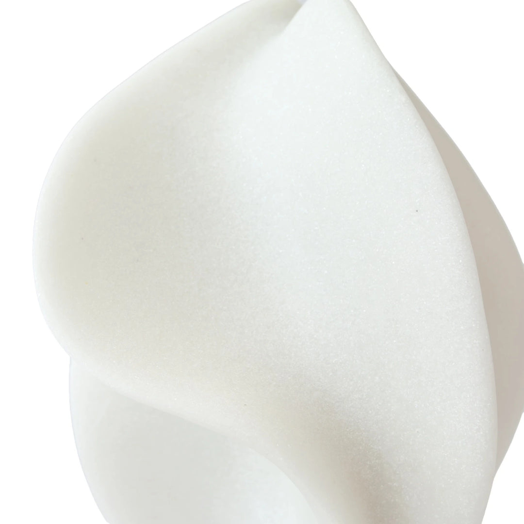 Calla Sculpture - White Marble Effect