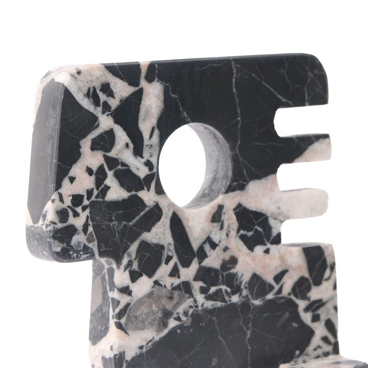 Cortex Bookends - Black Marble