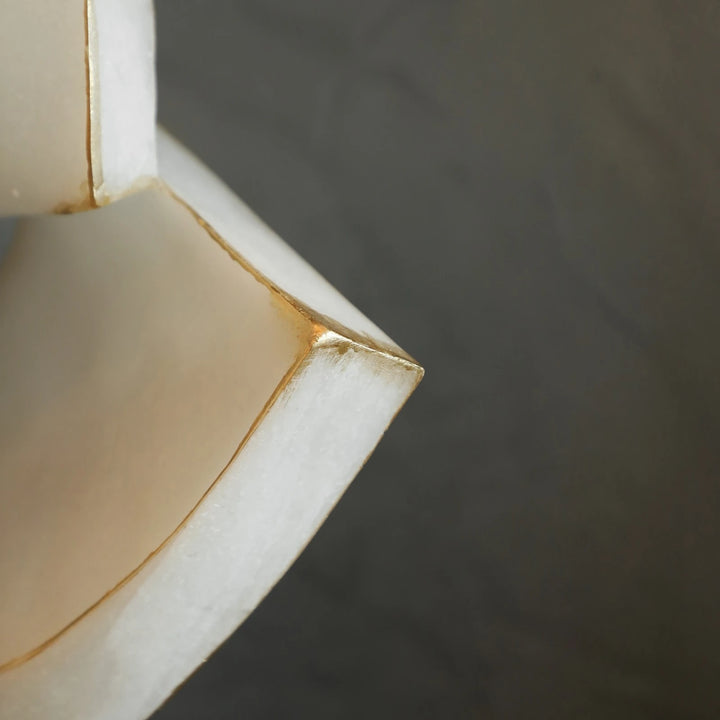 Basalto Sculpture - White & Black Marble