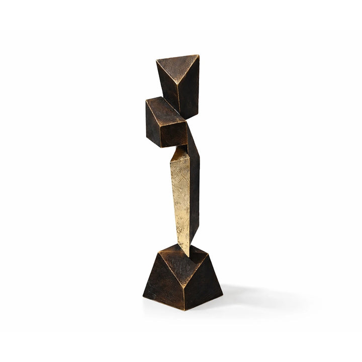Vento Sculpture - Bronze Marble Effect