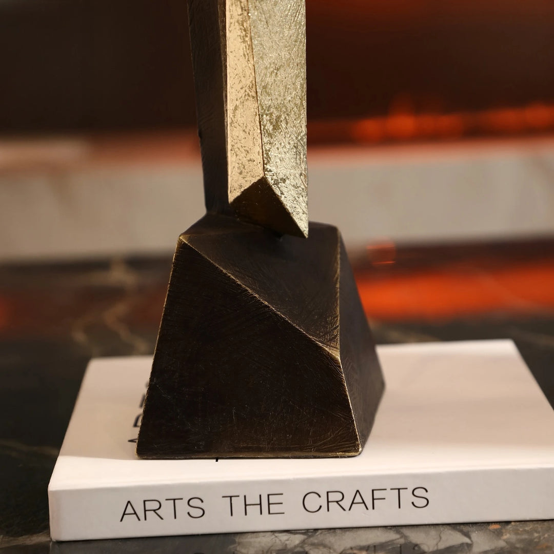 Vento Sculpture - Bronze Marble Effect
