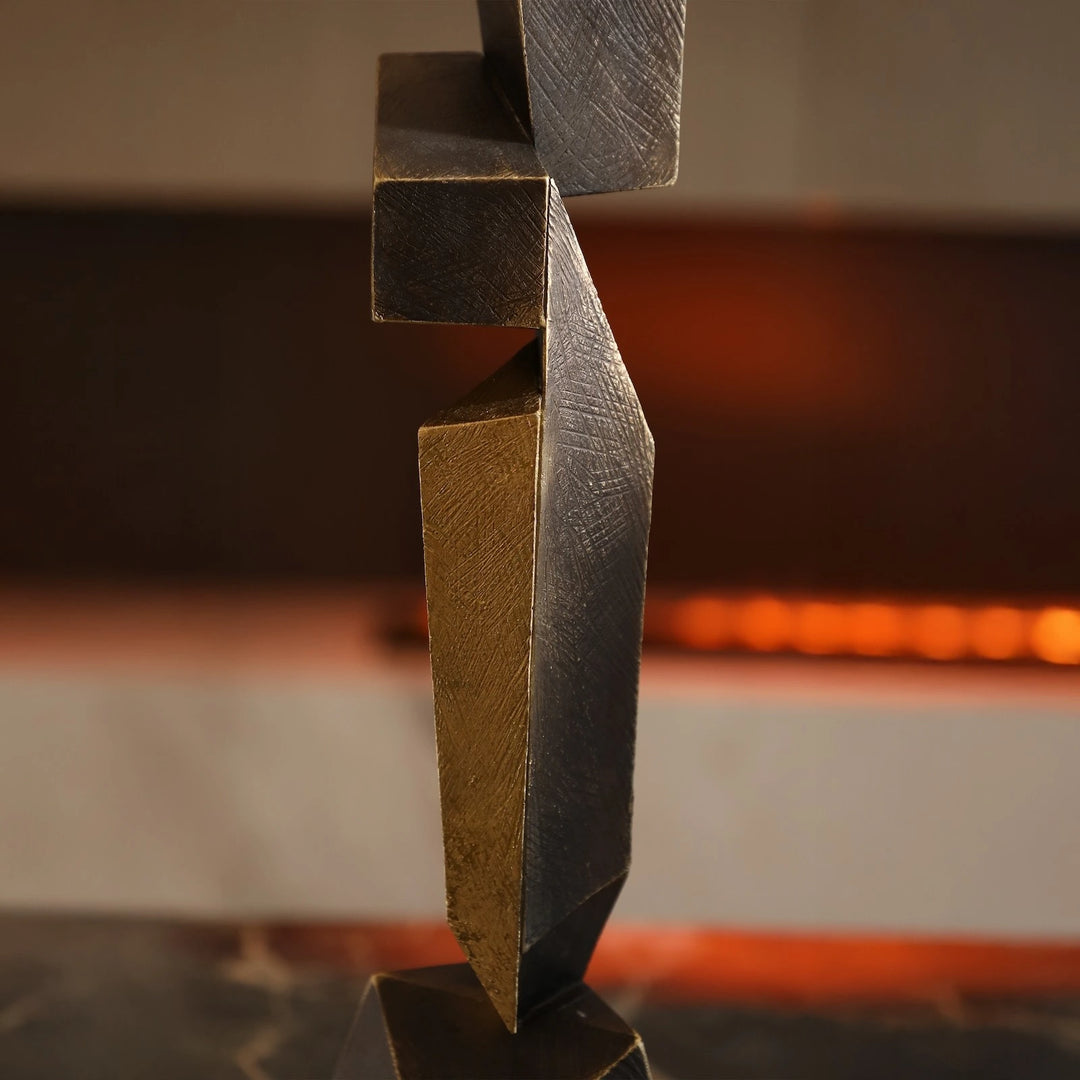 Vento Sculpture - Bronze Marble Effect