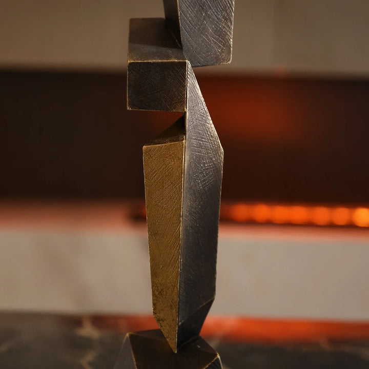 Vento Sculpture - Bronze Marble Effect