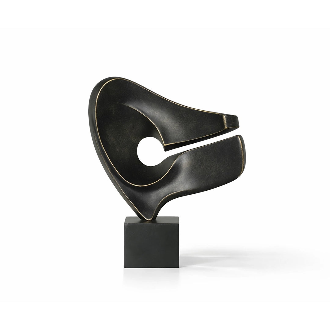 Doria Sculpture - Brown Earthy Marble