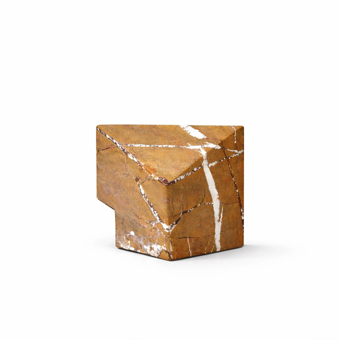 Dora Sculpture - Brown Earthy Marble