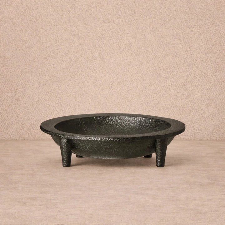Siro Plate - Black Cement
