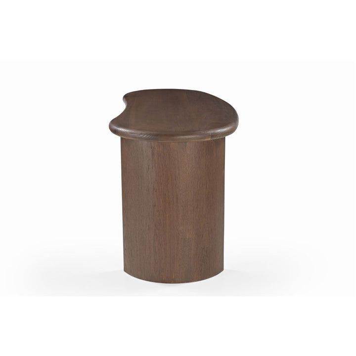 Lluna Desk - Brushed Mid-Brown Oak
