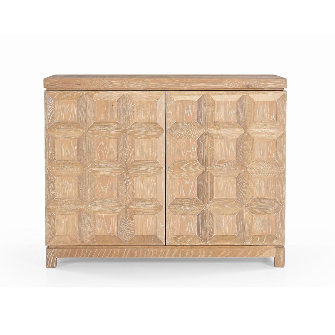Llauna 2 Door Sideboard - Brushed Light Beige Oak