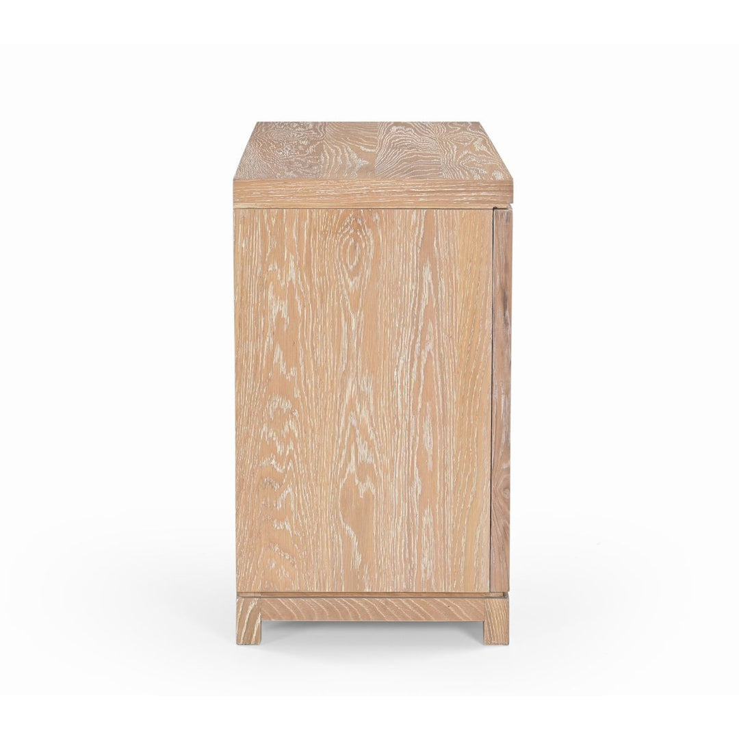 Llauna 2 Door Sideboard - Brushed Light Beige Oak