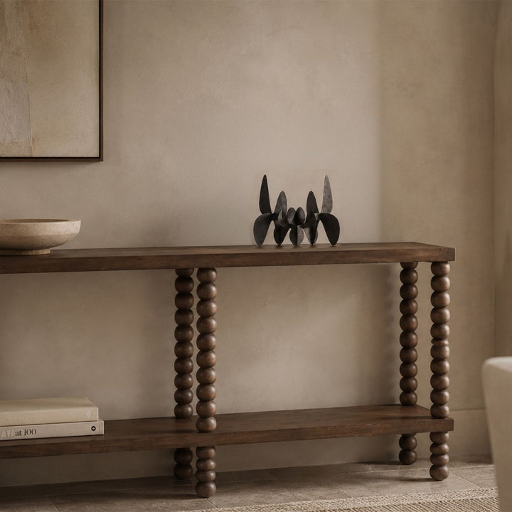 Legend Console Table - Brushed Mid-Brown Acacia Wood
