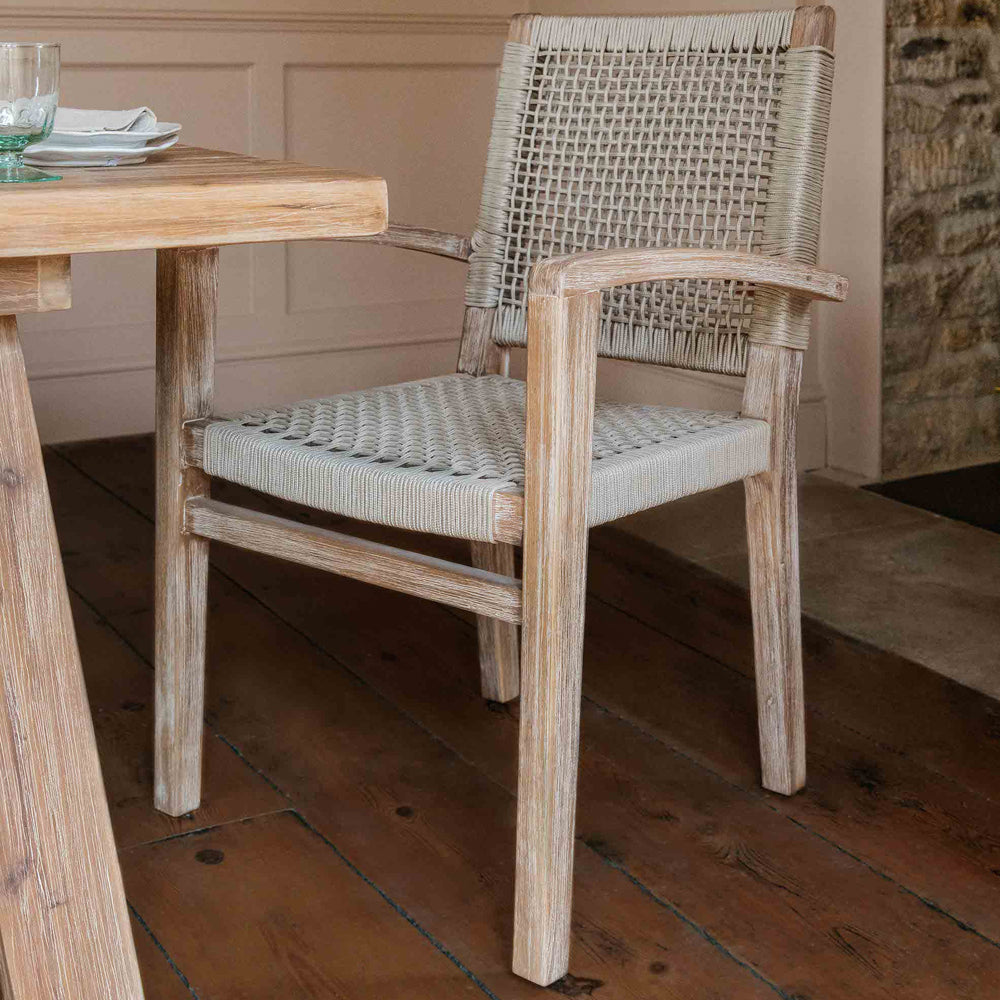 Garden Trading Chilford Set of 2 Carver Dining Chairs