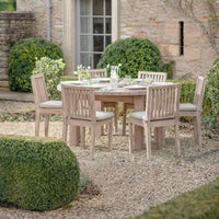 Garden Trading Porthallow Round Dining Table Large Natural