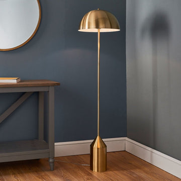 Olivia's Nellie 1 Floor Lamp Gold