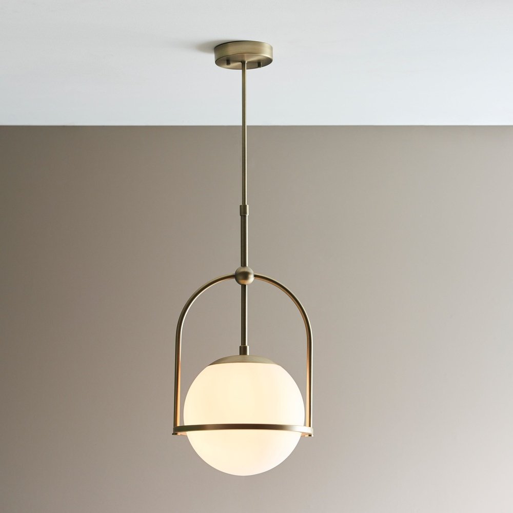 Olivia's Bella 1 Pendant light in Gold