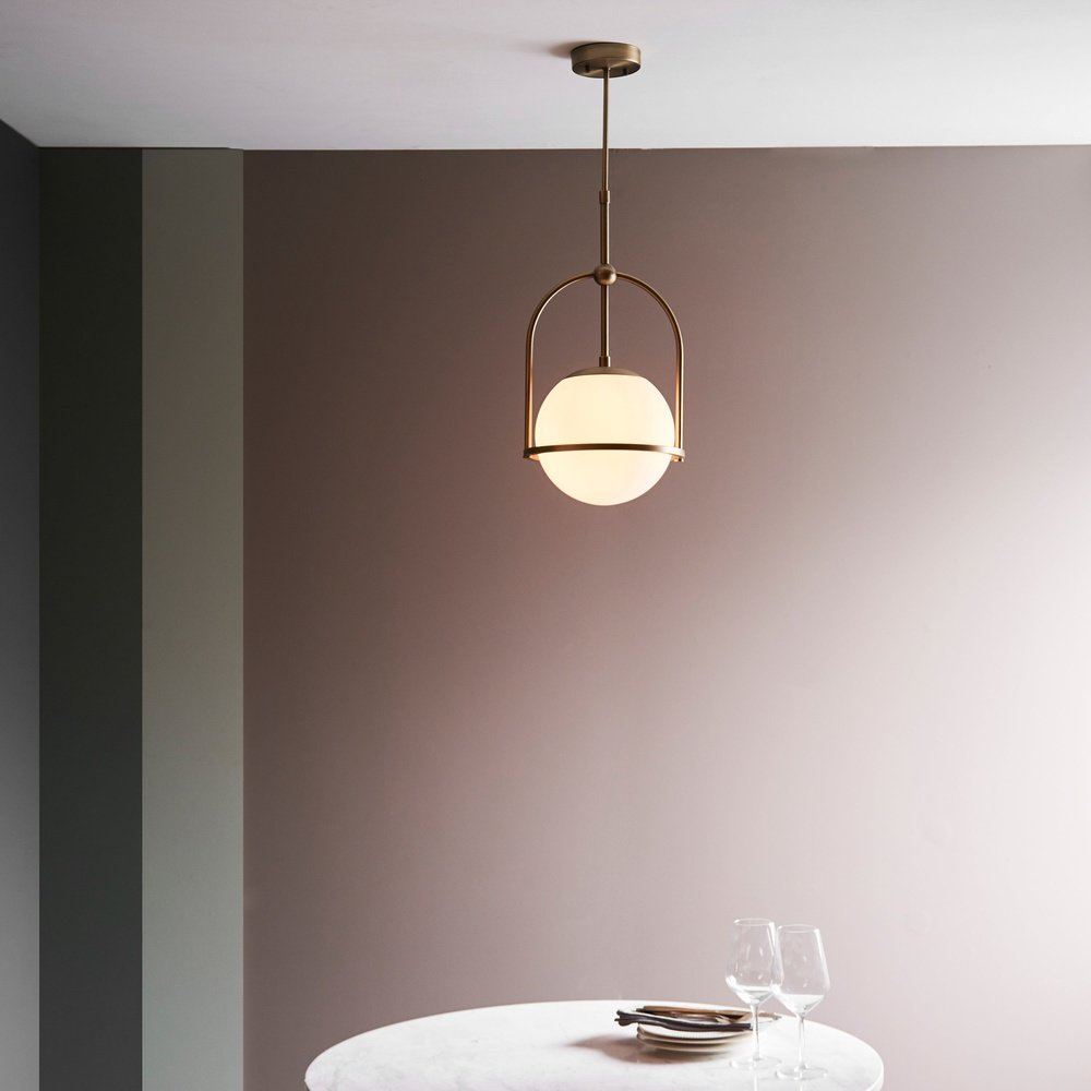 Olivia's Bella 1 Pendant light in Gold