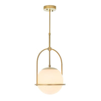 Olivia's Bella 1 Pendant light in Gold