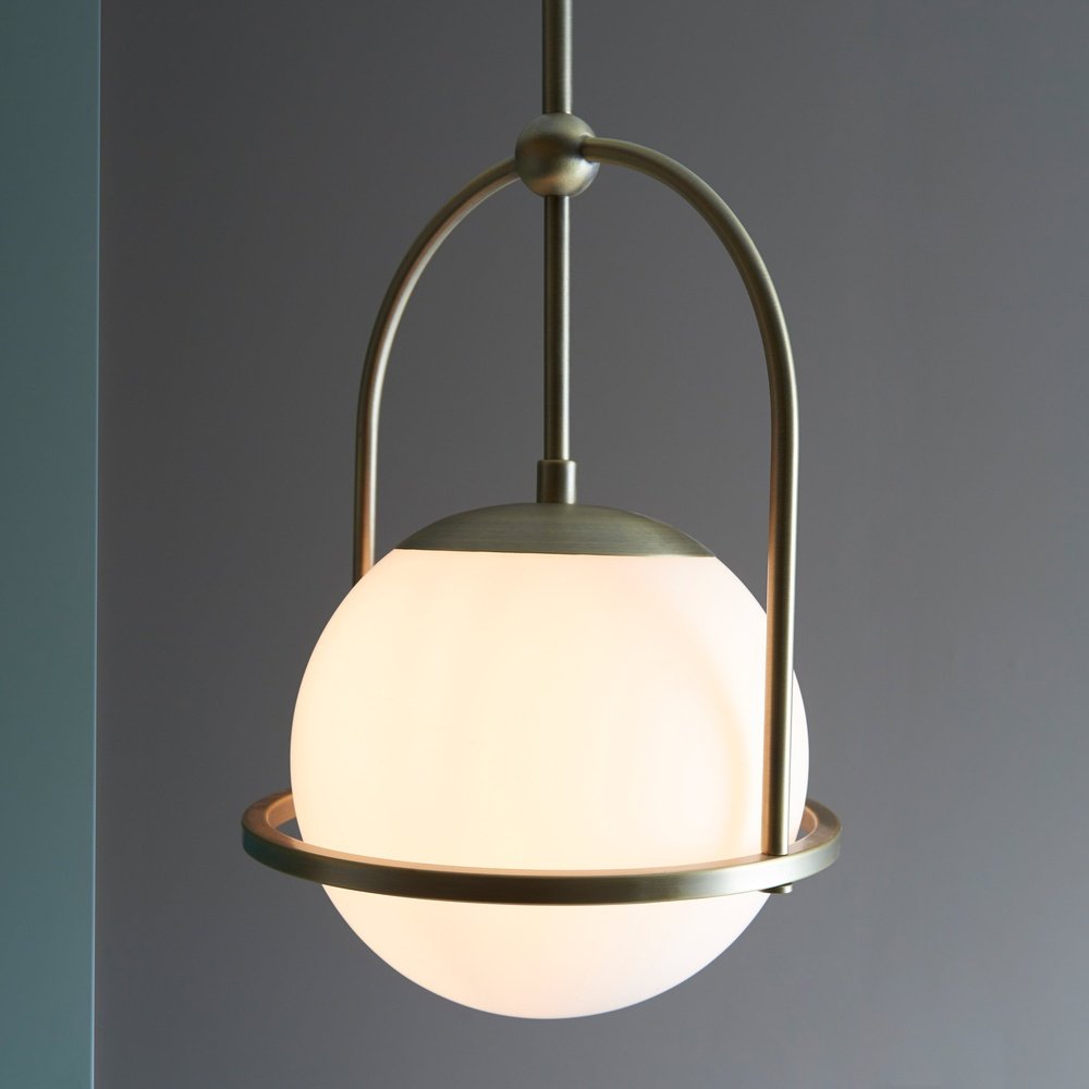 Olivia's Bella 1 Pendant light in Gold