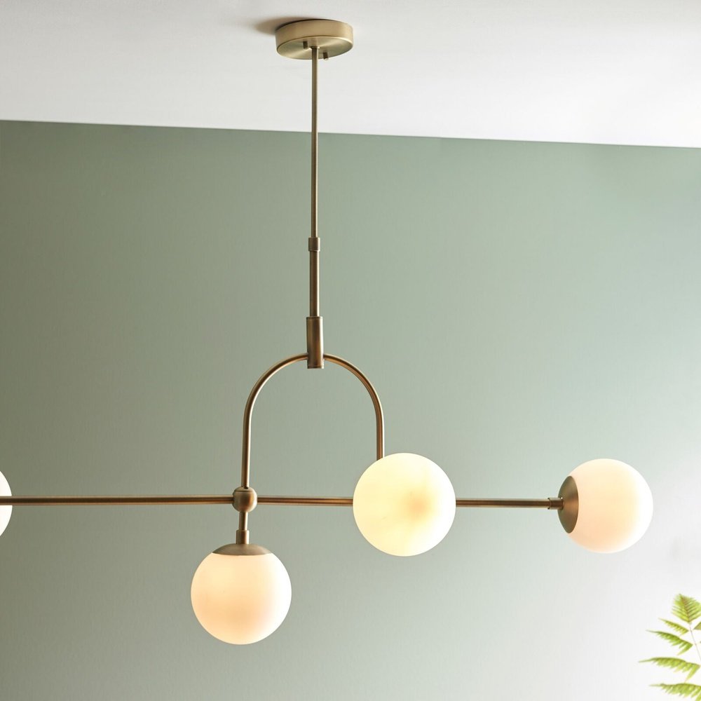 Olivia's Bella 5 Pendant light in Gold