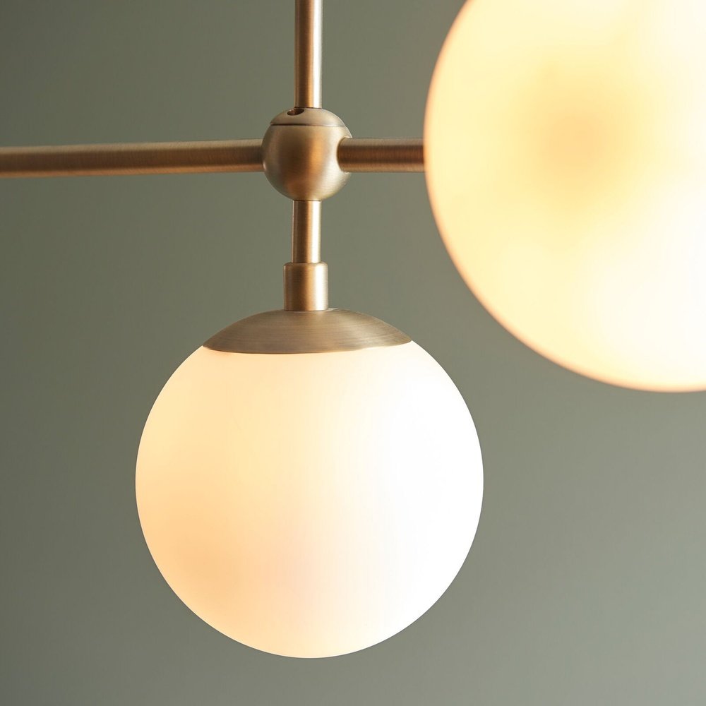 Olivia's Bella 5 Pendant light in Gold