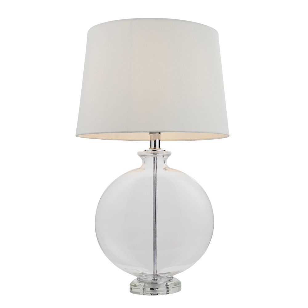 Olivia's Giselle Table Lamp Nickel