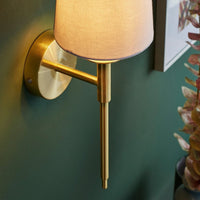 Olivia's Sadie Wall Light in Brushed Brass