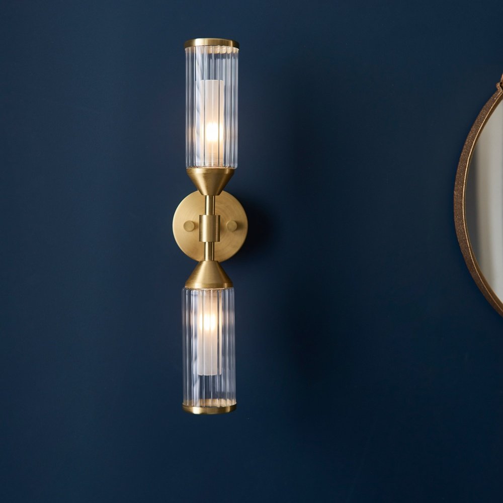 Olivia's Parker Wall Light in Gold