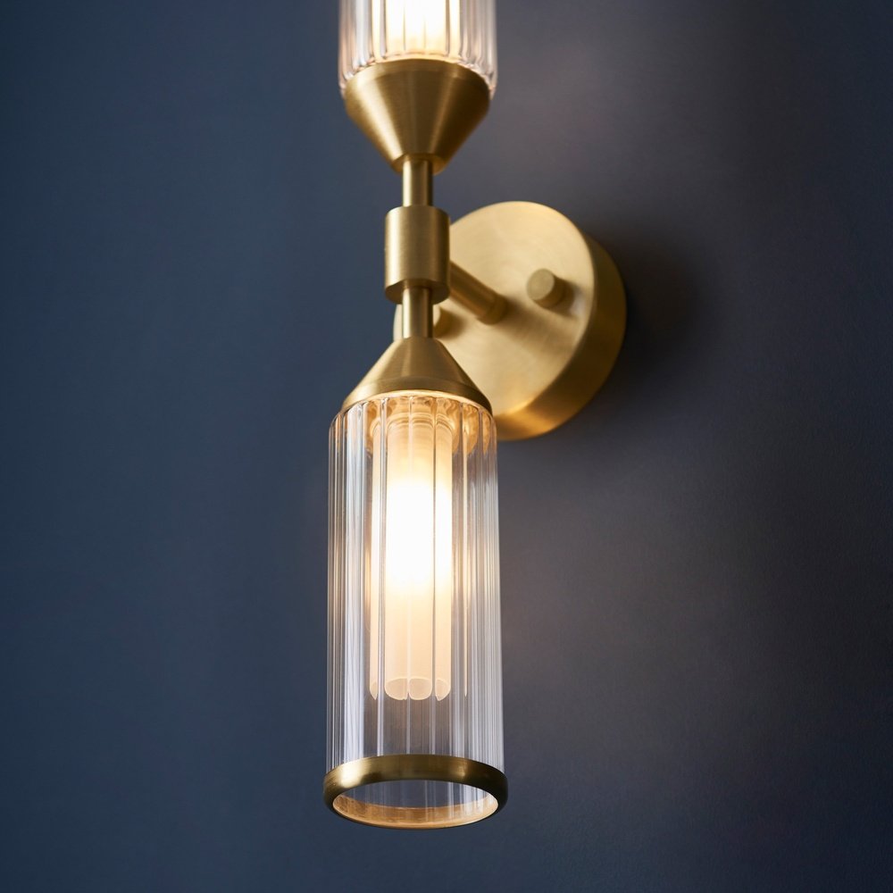 Olivia's Parker Wall Light in Gold