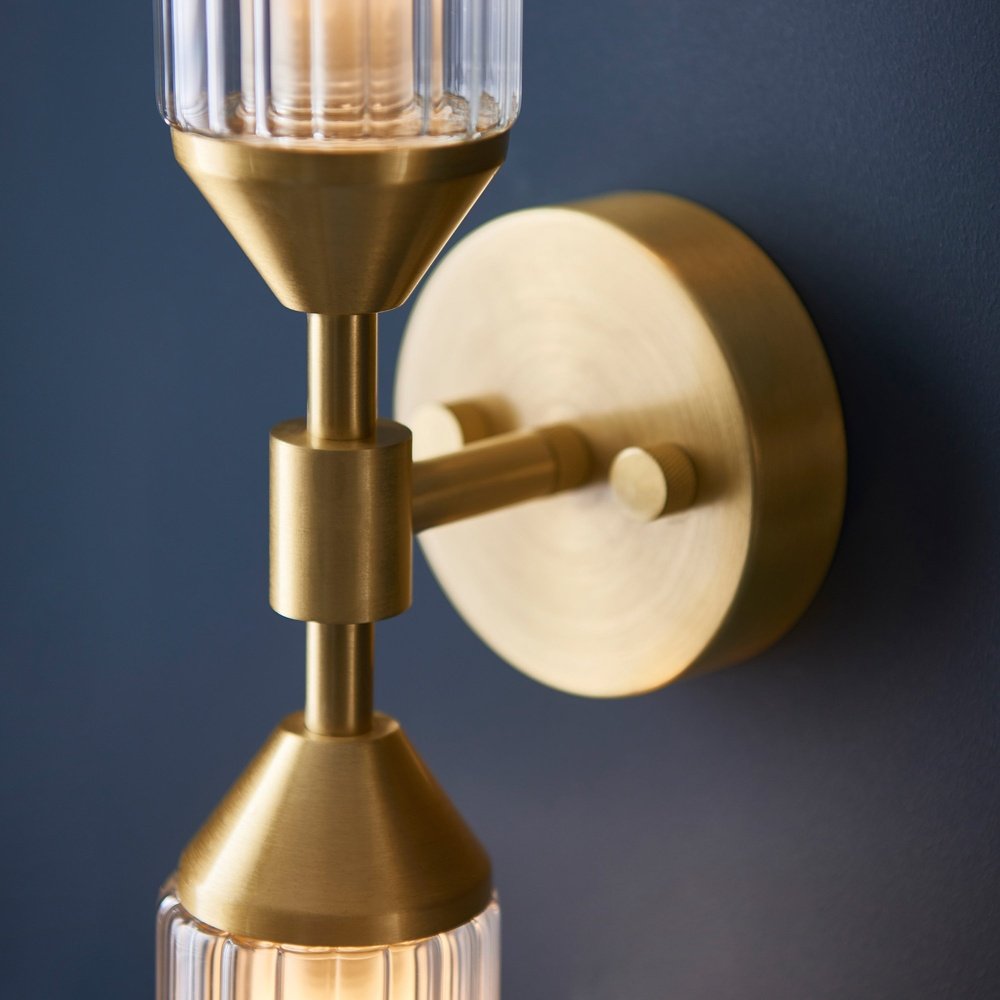 Olivia's Parker Wall Light in Gold