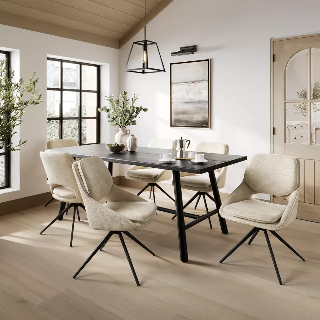 Lani Rectangular Dining Table - Black