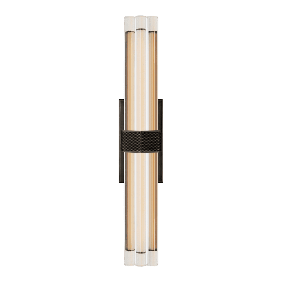 Fascio 24" Sconce - Bronze with Crystal Visual Comfort 1